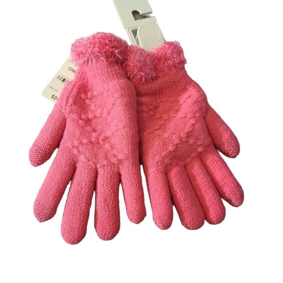 Jenni Lined Gloves Blush ONE SIZE - Picture 2 of 7